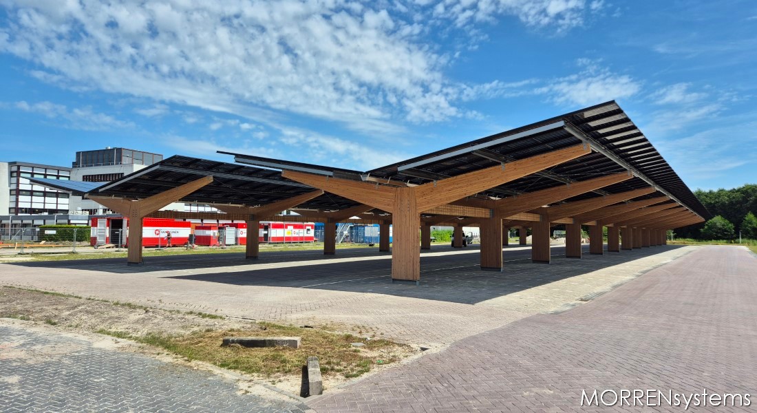 MORRENsystems solar parking Nij Smellinghe Drachten